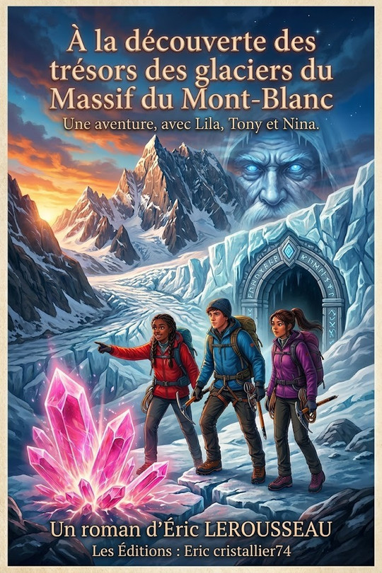 Couverture du livre À la découverte des trésors des glaciers du Massif du Mont-Blanc